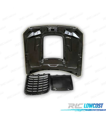 CAPOT FORD MUSTANG 15-17 LOOK GT500 ALUMINIUM