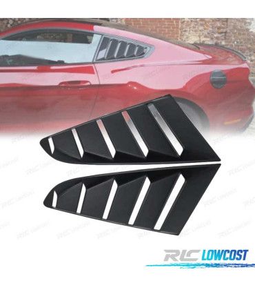 PERSIENNES DE VITRE LATÉRALE FORD MUSTANG 15-17 NOIR