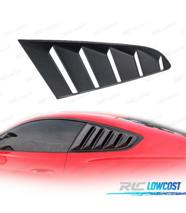 PERSIENNES DE VITRE LATÉRALE FORD MUSTANG 15-17 NOIR