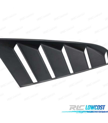 PERSIENNES DE VITRE LATÉRALE FORD MUSTANG 15-23 NOIR