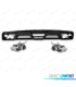 DIFFUSEUR ARRIÈRE FORD MUSTANG 15-17 LOOK GT350 + EMBOUTS D'ÉCHAPPEMENT
