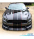 PARE-CHOCS AVANT FORD MUSTANG 15-17 LOOK GT350 NOIR