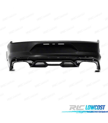 PARE-CHOCS ARRIÈRE FORD MUSTANG LOOK GT500 15-17 NOIR