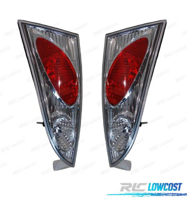 FEUX ARRIÈRE FORD FOCUS STYLE LEXUS 98 CHROMÉ