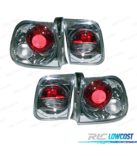 FEUX ARRIÈRE HONDA CIVIC 96- LOOK LEXUS CHROMÉ