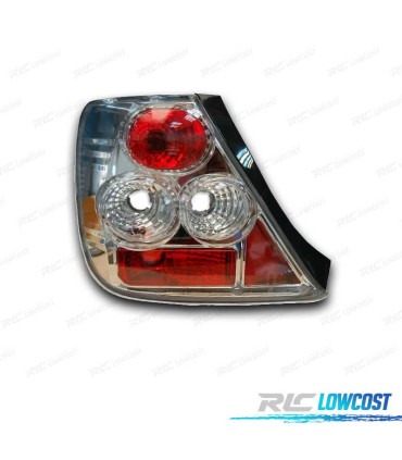 FEUX ARRIÈRE HONDA CIVIC 3P 00- LOOK LEXUS CHROMÉ