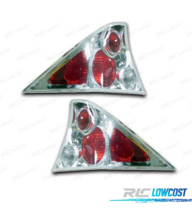 FEUX ARRIÈRE HONDA CIVIC 00- LOOK LEXUS COUPÉ CHROMÉ