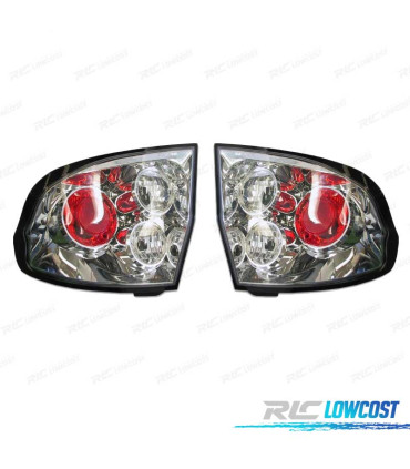 FEUX ARRIÈRE HYUNDAI GETZ 05-09 LOOK LEXUS 05 CHROMÉ