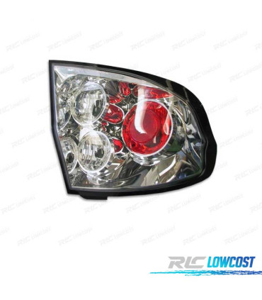 FEUX ARRIÈRE HYUNDAI GETZ 05-09 LOOK LEXUS 05 CHROMÉ