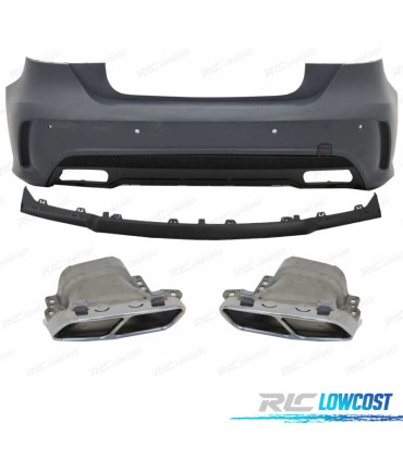PARE-CHOCS ARRIÈRE POUR MERCEDES W176 A45 12-15 LOOK AMG
