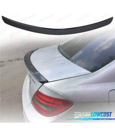 AILERON LAME DE COFFRE MERCEDES CLASSE C W204 BERLINE 07-14 CARBONE