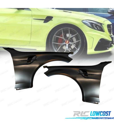 AILES AVANT MERCEDES W205 COUPÉ ESTATE 14-18 LOOK GT MÉTAL