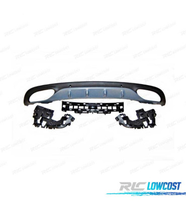 DIFFUSEUR ARRIÈRE MERCEDES W205 COUPÉ AMG 14-18 LOOK C63