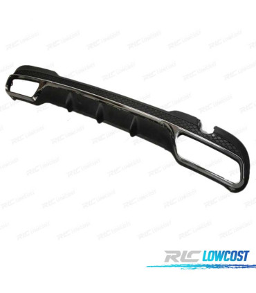 DIFFUSEUR ARRIÈRE MERCEDES W212 13-16 LOOK AMG E63 NOIR