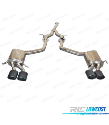 LIGNE D'ÉCHAPPEMENT MERCEDES W204 C200 07-13 NOIR