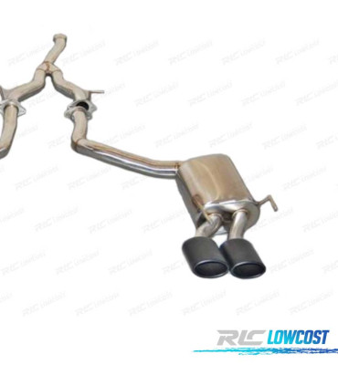 LIGNE D'ÉCHAPPEMENT MERCEDES W204 C200 07-13 NOIR