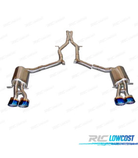LIGNE D'ÉCHAPPEMENT POUR MERCEDES W212 E63 10-13 DOUBLE