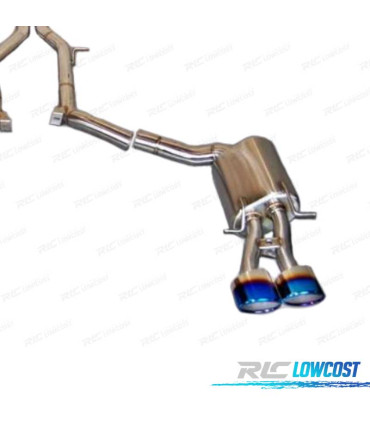 LIGNE D'ÉCHAPPEMENT POUR MERCEDES W212 E63 10-13 DOUBLE