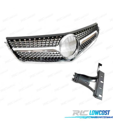 CALANDRE MERCEDES CLASSE E W207 09-13 LOOK DIAMOND CHROMÉ