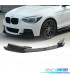 SPOILER LIP FRONTAL BMW F20 F21 11-15 LOOK M PERFORMANCE NOIR MATE