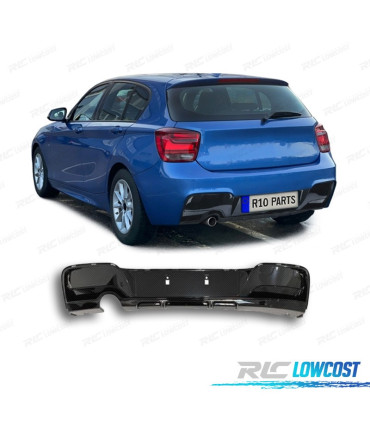 DIFFUSEUR BMW F20 F21 11-15 LOOK M PERFORMANCE CARBONE SORTIE GAUCHE