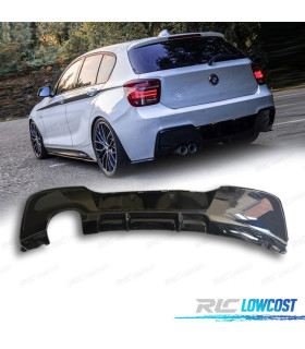 DIFFUSEUR BMW F20 F21 11-15 LOOK M PERFORMANCE NOIR BRILLANT