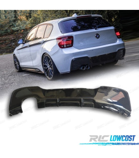 DIFFUSEUR BMW F20 F21 11-15 LOOK M PERFORMANCE CARBONE DOUBLE SORTIE