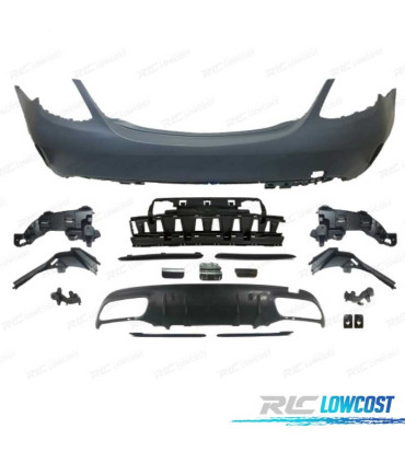 BOUCLIER ARRIÈRE MERCEDES CLASSE C W205 18-21 LOOK AMG C43 PDC