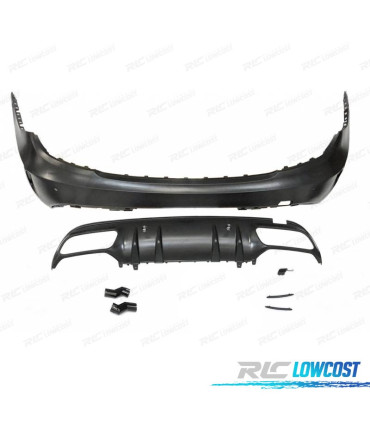 PARE-CHOCS ARRIÈRE MERCEDES W204 07-13 LOOK W205 C63