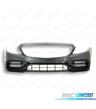 PARE-CHOCS AVANT MERCEDES W205 18-21 LOOK AMG C63