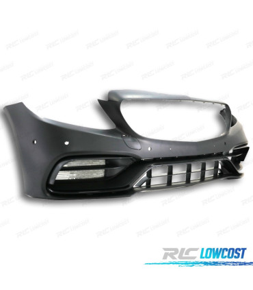 PARE-CHOCS AVANT MERCEDES W205 18-21 LOOK AMG C63 PDC