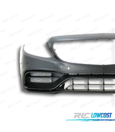 PARE-CHOCS AVANT MERCEDES W205 18-21 LOOK AMG C63 PDC