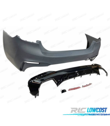 PARE-CHOCS ARRIÈRE BMW G30 LCI 20-23 LOOK M PDC