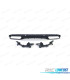 DIFFUSEUR MERCEDES CLASSE C W205 14-21 LOOK C63 MOULURE NOIR BRILLANT