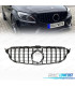 CALANDRE MERCEDES W205 LOOK AMG GT NOIR​​​​​​​