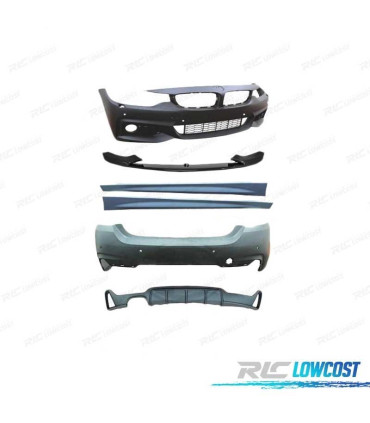 KIT CARROSSERIE BMW F36 GRAN COUPE LOOK M PERFORMANCE PDC SRA