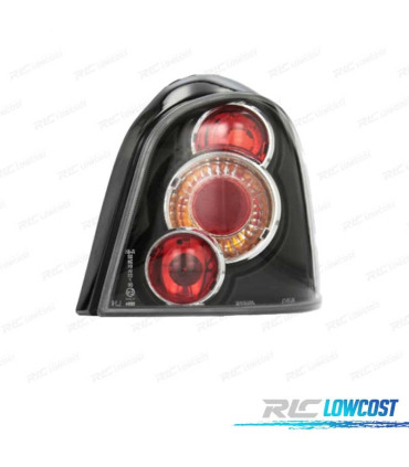 FEUX ARRIÈRE RENAULT TWINGO I 93- FOND NOIR HALOGENE
