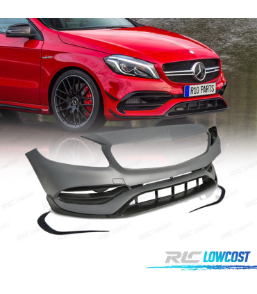 PARE-CHOCS AVANT MERCEDES CLASSE A W176 15-18 LOOK AMG A45