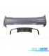 PARE-CHOCS ARRIERE MERCEDES CLASSE C W204 11-14 LOOK C63 AMG PDC
