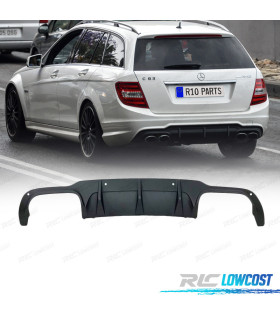 DIFFUSEUR MERCEDES CLASSE C W204 12-15 LOOK C63 AMG