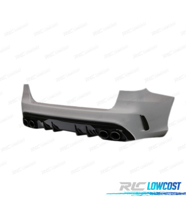 PARE-CHOCS ARRIERE MERCEDES CLASSE C W205 5P 19- LOOK AMG C43