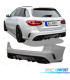 PARE CHOCS ARRIERE MERCEDES CLASSE C W205 5P 19- LOOK AMG C43 PDC