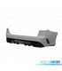 PARE CHOCS ARRIERE MERCEDES CLASSE C W205 5P 19- LOOK AMG C43 PDC