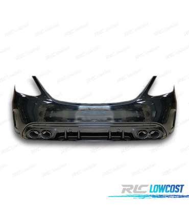 PARE-CHOCS ARRIERE MERCEDES CLASSE C W205 18-21 LOOK AMG C43 ABS