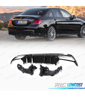 DIFFUSEUR MERCEDES CLASSE C W205 4P 19- LOOK AMG C43