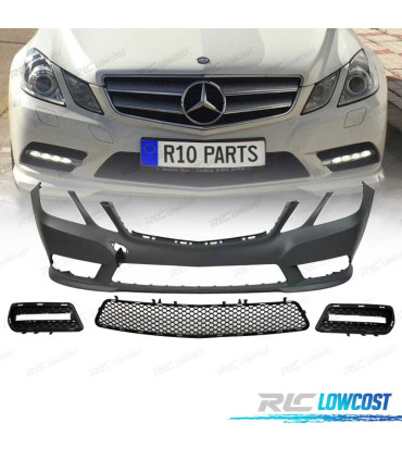 PARE-CHOCS AVANT MERCEDES CLASSE E W212 09-13 LOOK AMG SRA