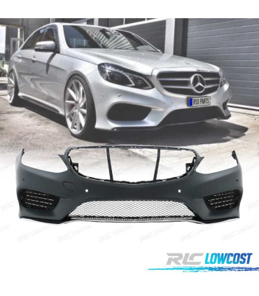 PARE-CHOCS AVANT MERCEDES CLASSE E W212 14-16 LOOK AMG PDC