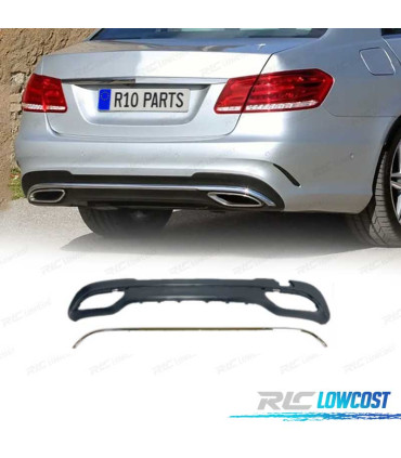 DIFFUSEUR MERCEDES CLASSE E W212 13-16 LOOK AMG