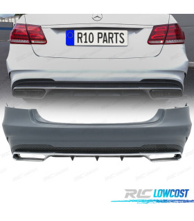 PARE-CHOCS ARRIERE MERCEDES CLASSE E W212 14-16 LOOK AMG E63