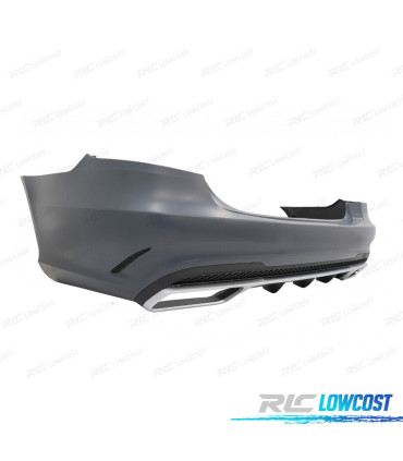 PARE-CHOCS ARRIERE MERCEDES CLASSE E W212 14-16 LOOK AMG E63